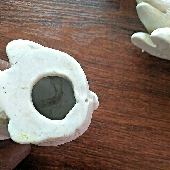 Vintage Pigs Ceramic Pottery Yard Outdoor Plant Figurines About 5" Long Set of 3 - Picture 4 of 7